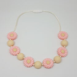 Ketting Madelief Lichtroze