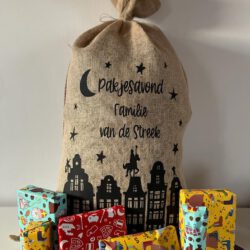 Sinterklaaszak met naam